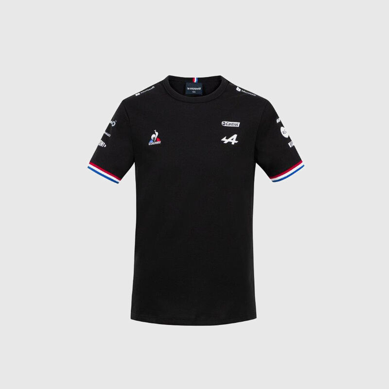 ALPINE F1 MENS TEE - black