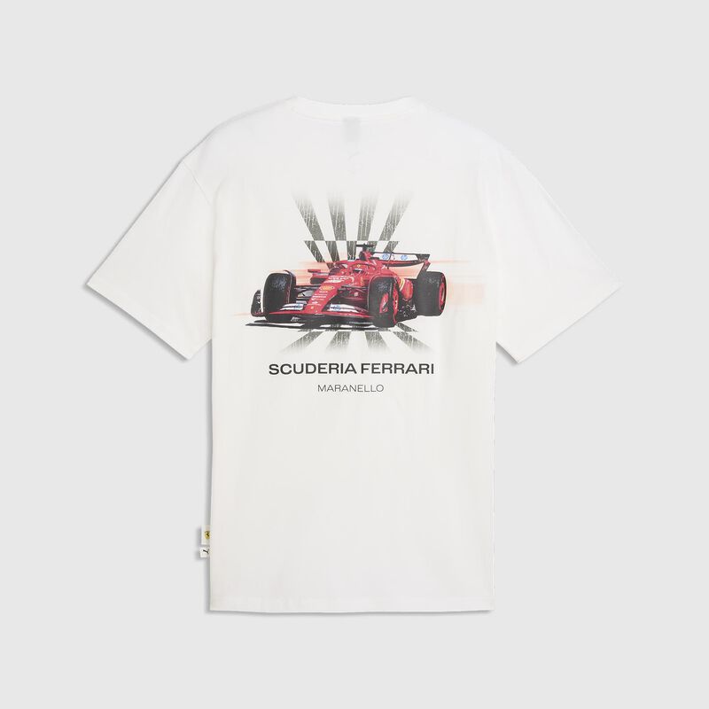 SF LS Car Graphic Tee 2 - white