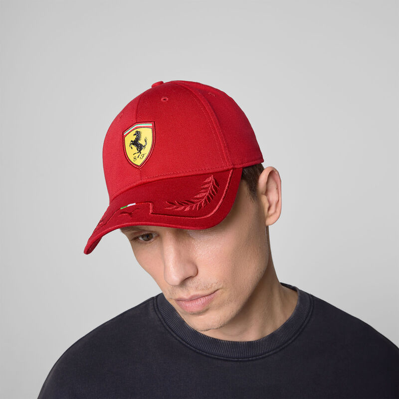 SF FW ITALIAN CAP - red