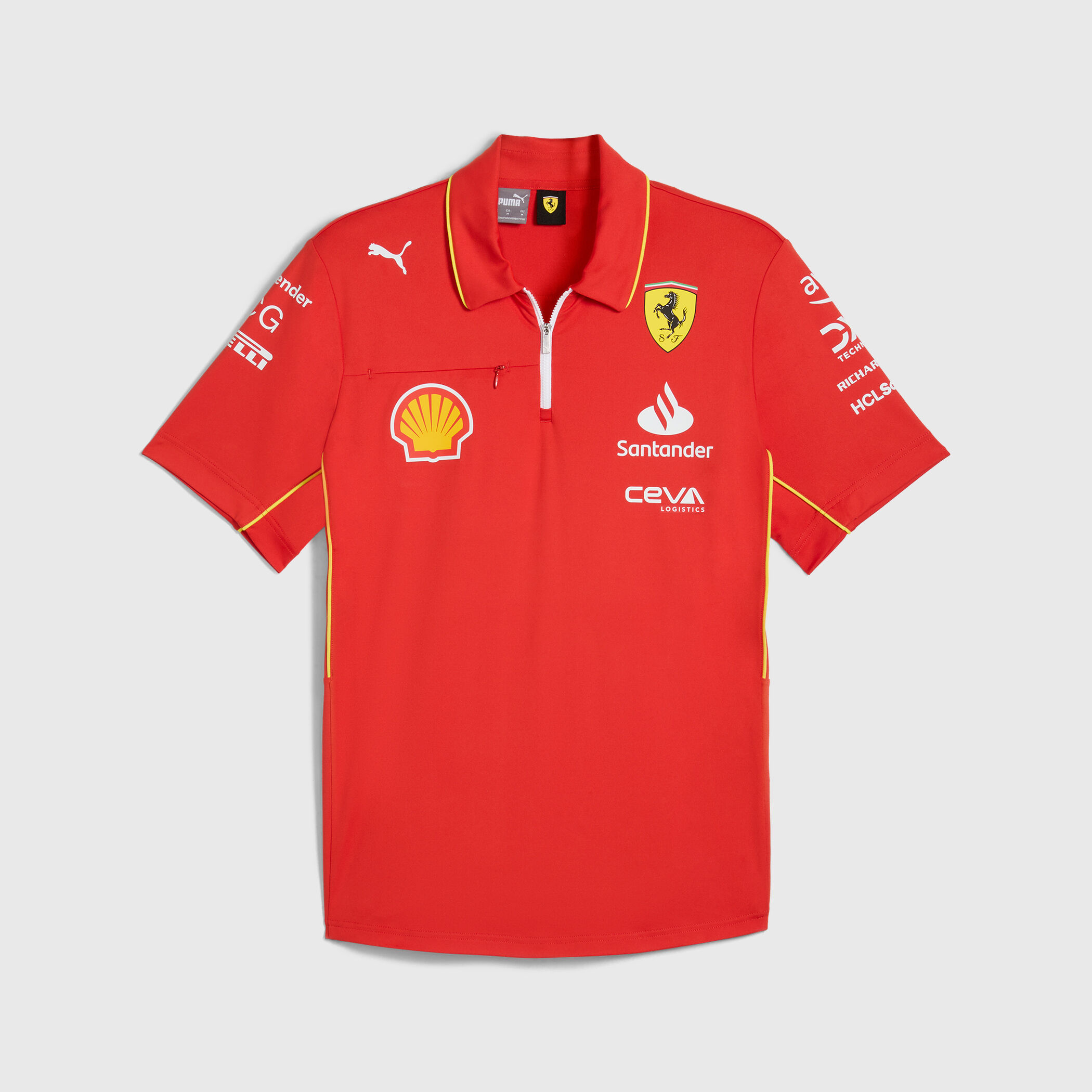 Charles Leclerc F1 T shirts Polos Ferrari F1 Fuel for Fans