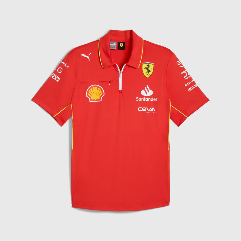 SF RP MENS PRO TEAM POLO - red