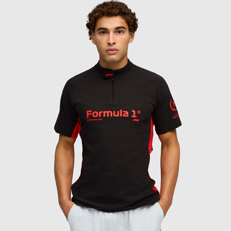 F1 LS 75 YRS POLO - black