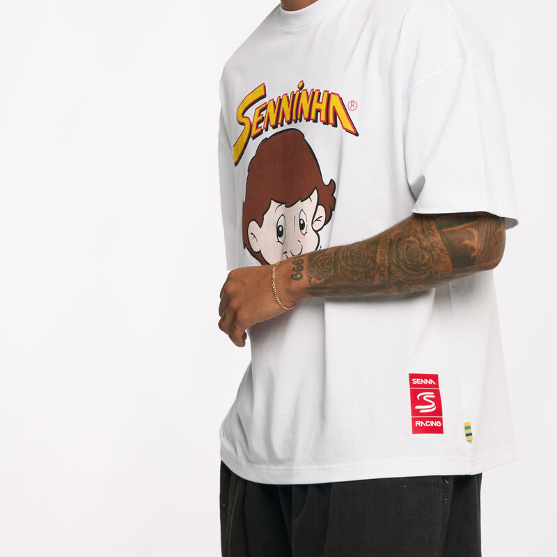 SENNA FW MENS SEN LOGO TEE - white
