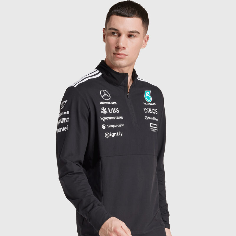 MAPF1 RP MENS QUARTER ZIP - black