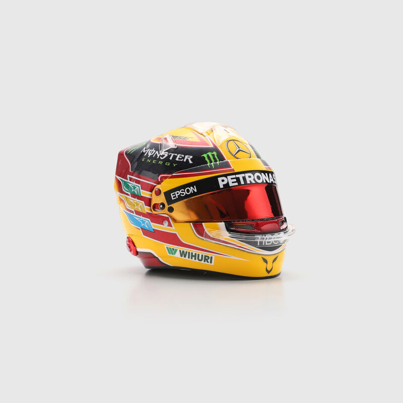MAPF1 LH 2017 1:5 SCALE HELMET - yellow