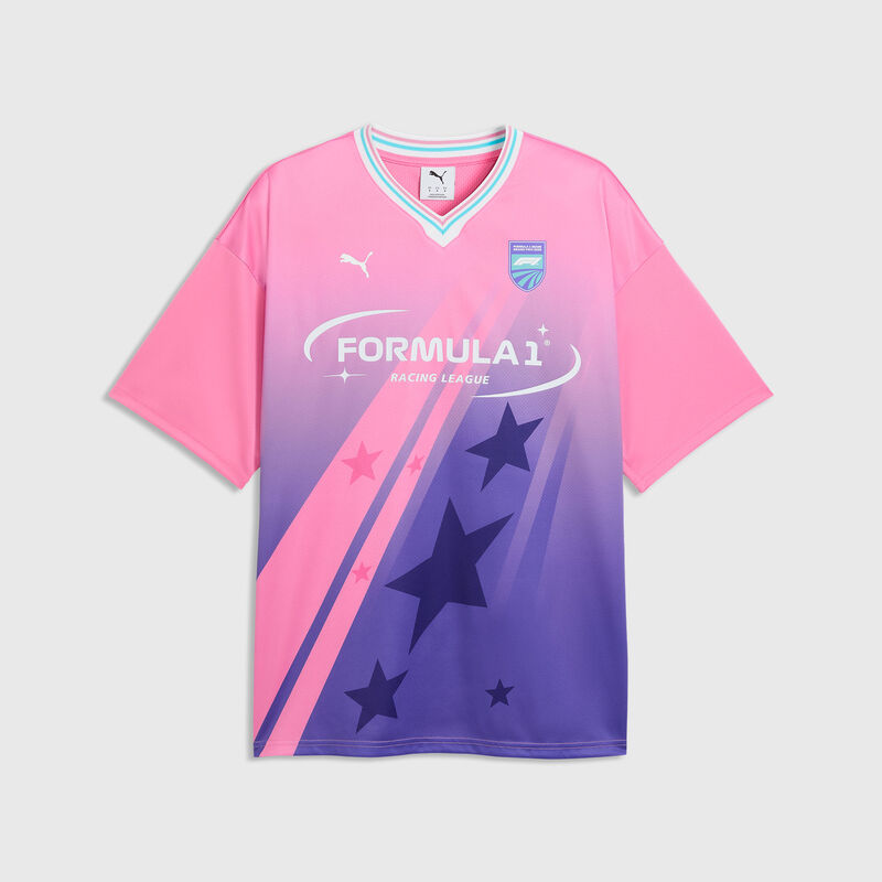 Miami Relaxed Jersey 2026 - F1 Collection - Pink icing XL for males - Fuel For Fans F1 Merchandise store