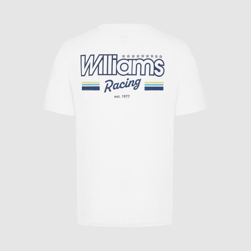 WILLIAMS RACING FW MENS LEGACY TEE - white