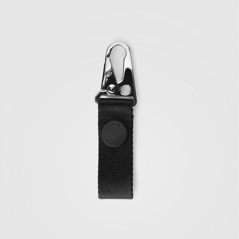 MAPM FW CARABINER KEYRING - black