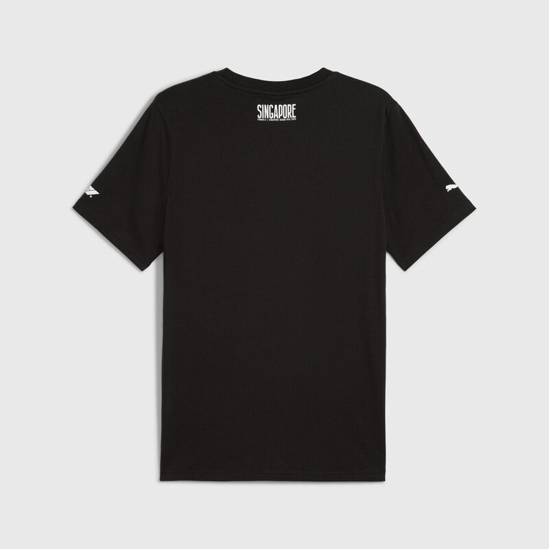 F1 FW SE SINGAPORE TEE - black