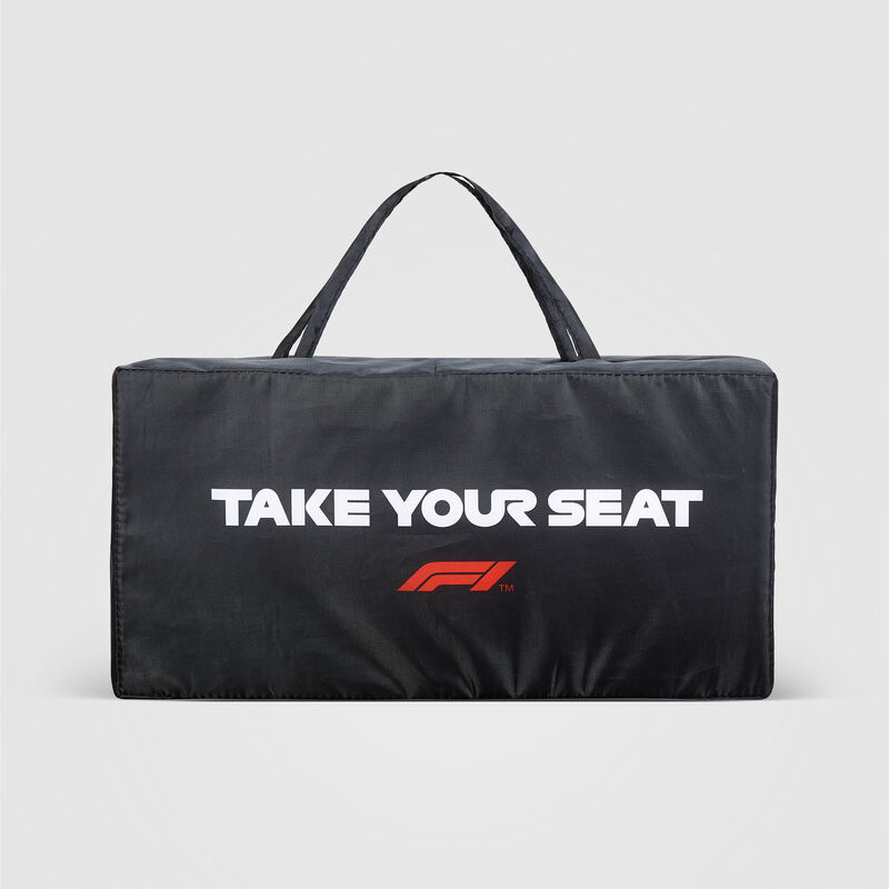 F1 FW LARGE LOGO SEAT CUSHION - black