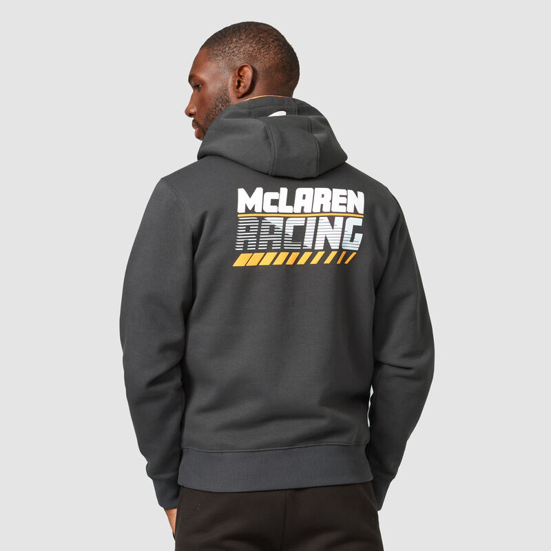 MCLAREN FW GULF RACING HOODED SWEAT - Antracit