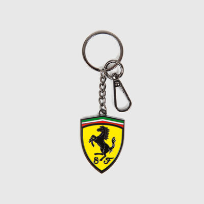 Metal Shield Keyring