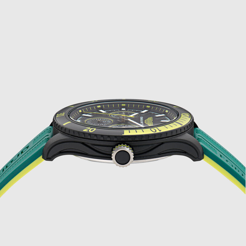 AMF1 PIT SILICONE STRAP WATCH - Podium Green