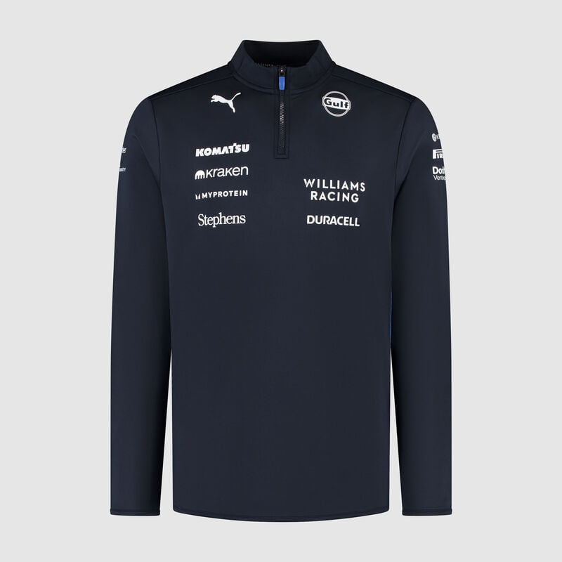 WR RP MENS 1/4 ZIP - navy