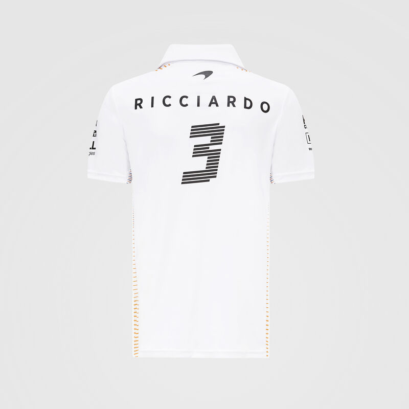 MCLAREN RP MENS RICCIARDO POLO - white