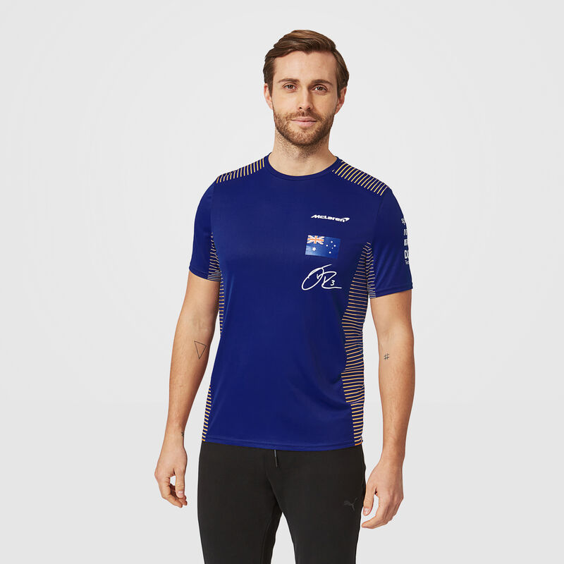 MCLAREN RP MENS RICCIARDO TEE - blue