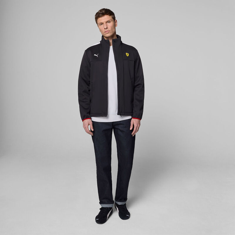 SF FW SOFTSHELL JACKET - black