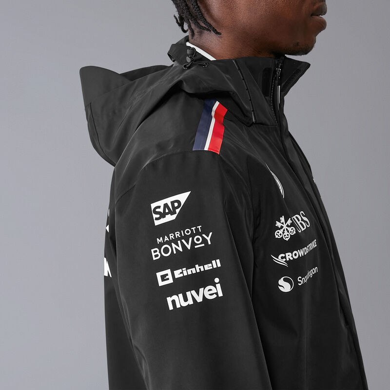 MAPF1 RP MENS RAIN JACKET - black