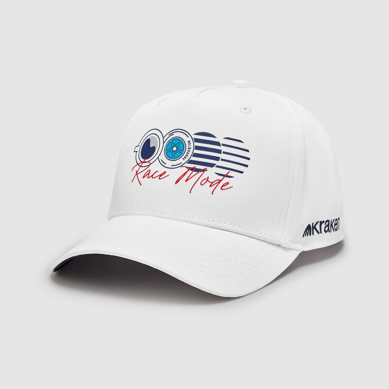 WILLIAMS RACING FW SE KRAKEN AUSTRALIA CAP - white