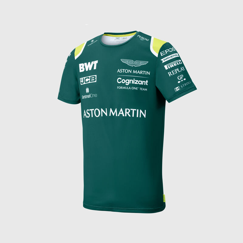 ASTON MARTIN COGNIZANT F1 TEAM RP SPONSOR T-SHIRT - green