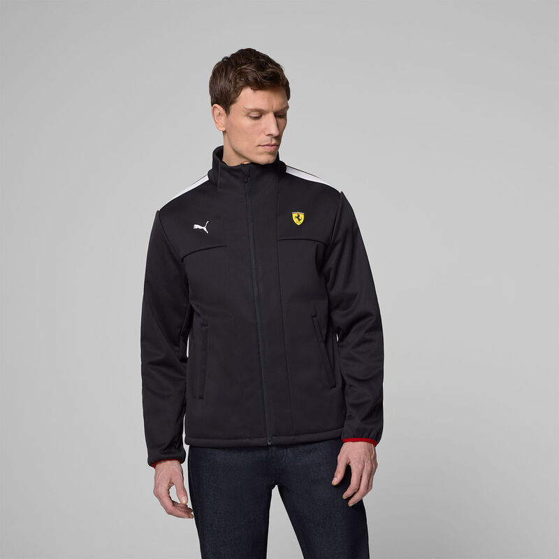 SF FW SOFTSHELL JACKET - black