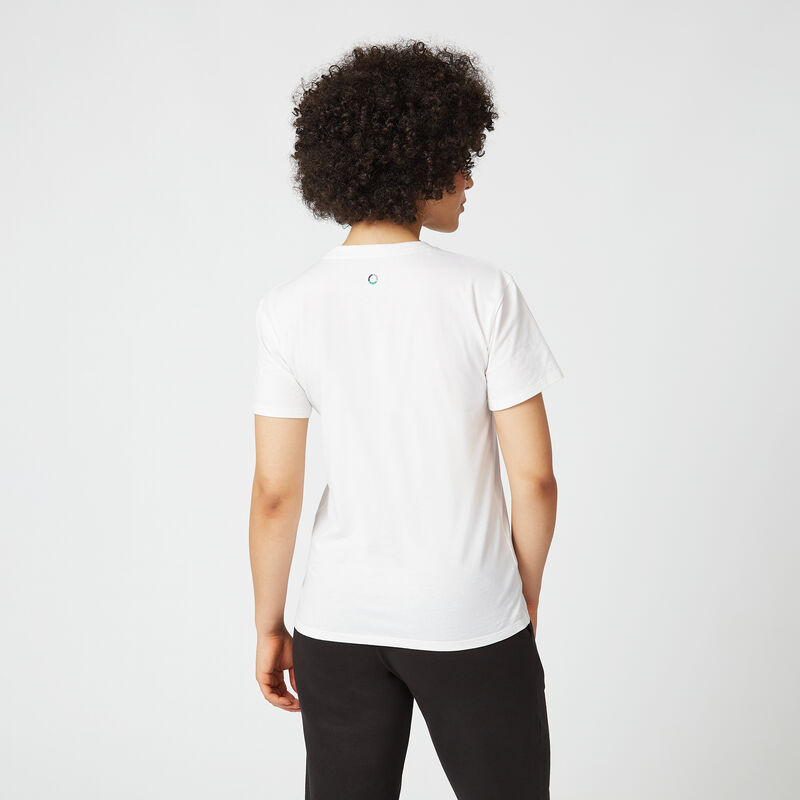 MAPF1 FW WOMENS LARGE LOGO TEE - white