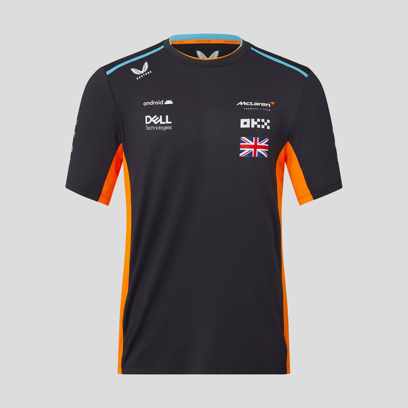 MCLAREN SL RP 2023 SET UP TEE - NORRIS - antracit