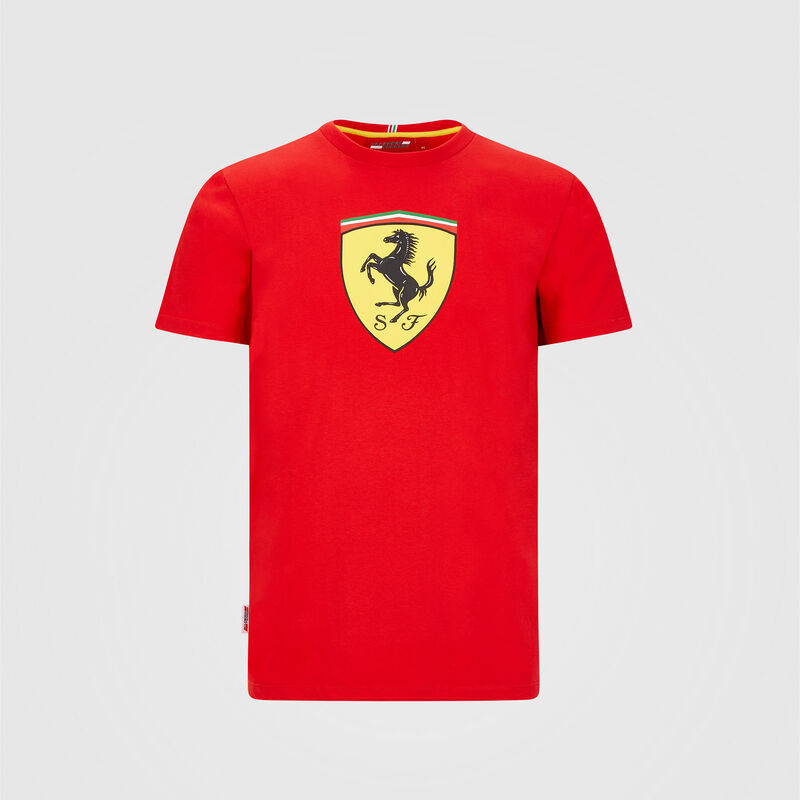 Shield T-Shirt - Scuderia Ferrari | Fuel For Fans