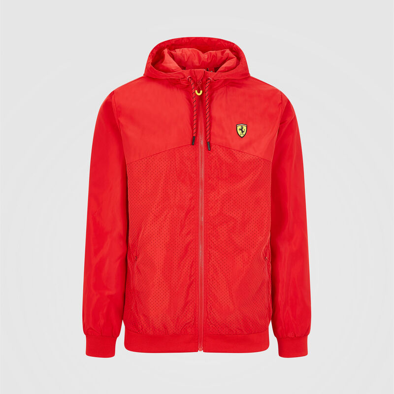 SF FW MENS WINDBREAKER - red