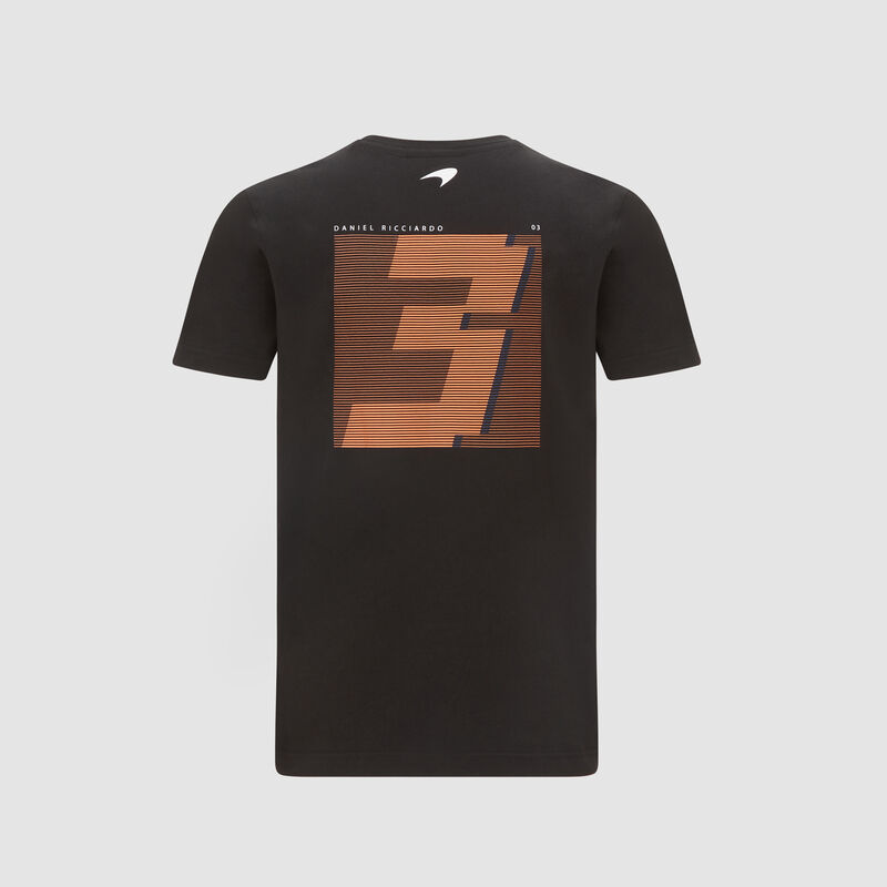 MCLAREN FW MENS RICCIARDO NO 3 TEE - black