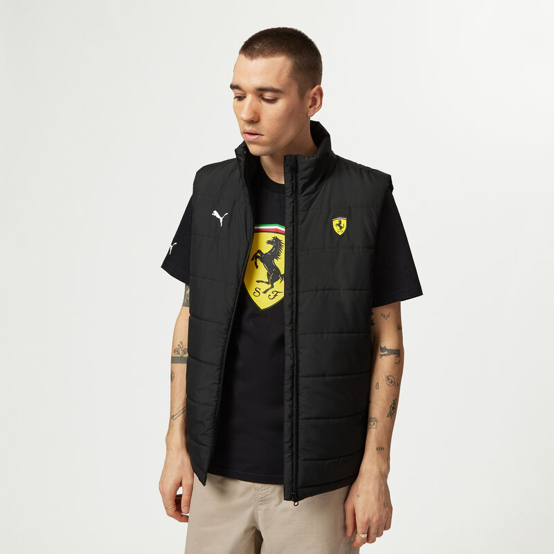 SF FW MENS GILET - black
