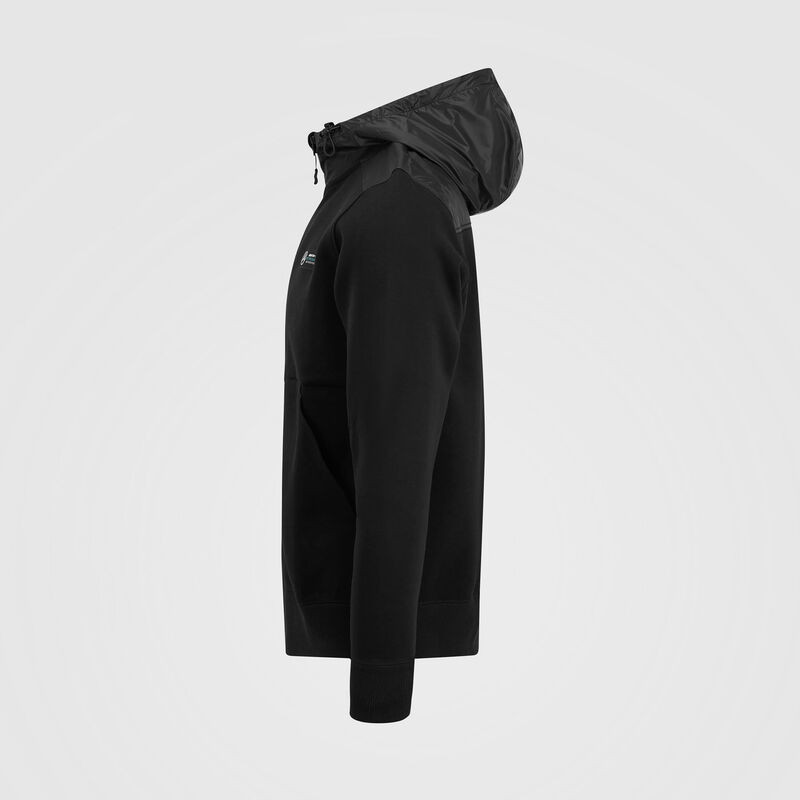 MAPM FW MENS HOODED SWEAT JACKET  - black