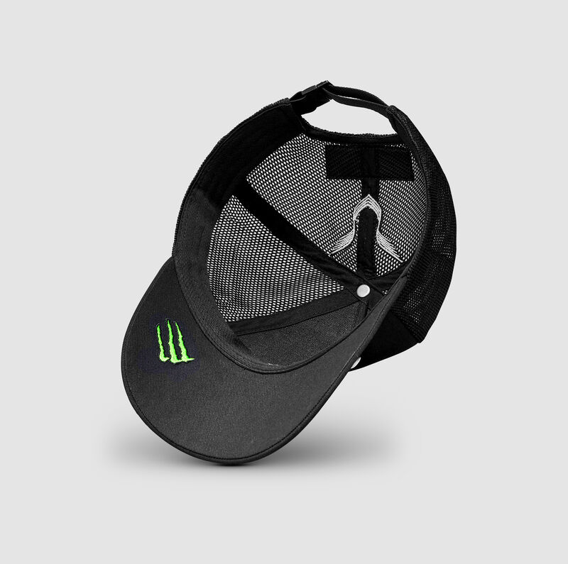 MAPF1 RP LH DRIVER TRUCKER CAP AMG - black