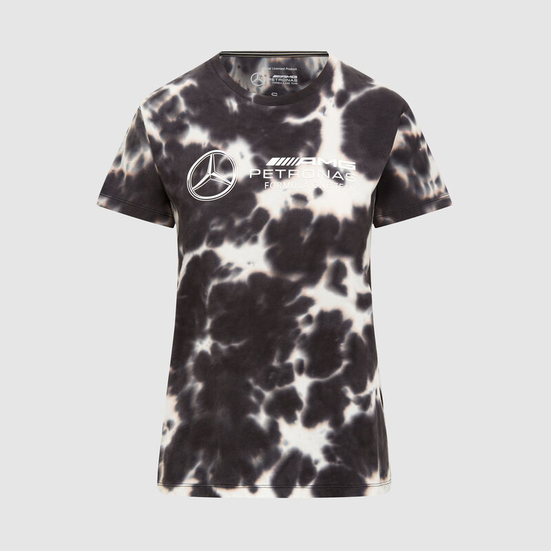 MAPF1 FW WOMENS TIE DYE TEE - grey