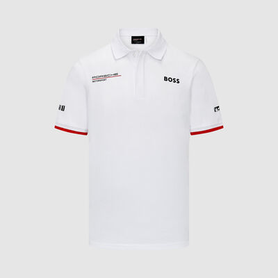 Team-Poloshirt Weiß