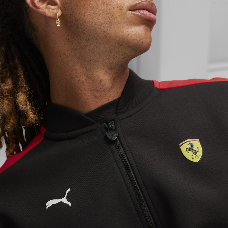 SF LS RACE MT7 TRACK JACKET - black