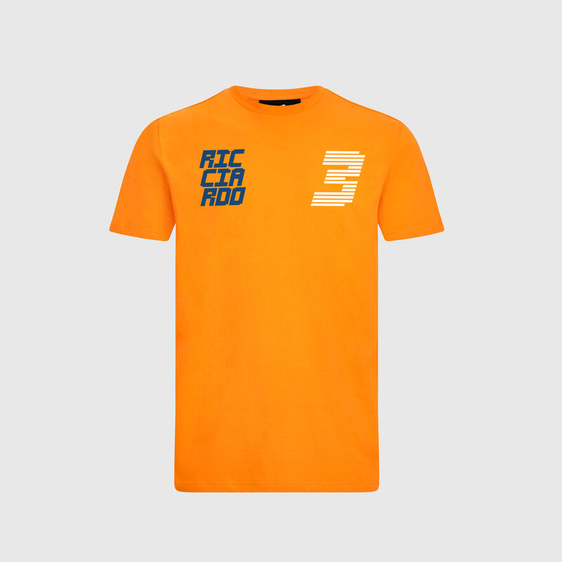 MCLAREN FW MENS RICCIARDO DR3 SE TEE - orange