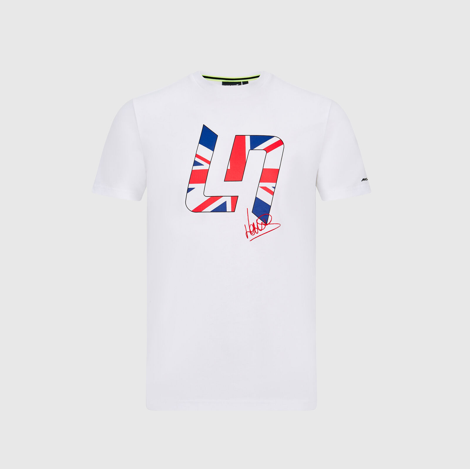 Lando Norris Gb Logo T Shirt Mclaren F1 Fuel For Fans