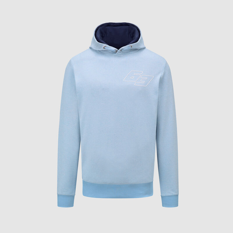MAPF1 FW SE GR BUTTON DOWN HOODY - blue