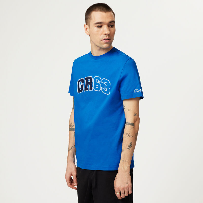 MAPF1 FW MENS GR LOGO TEE - blue