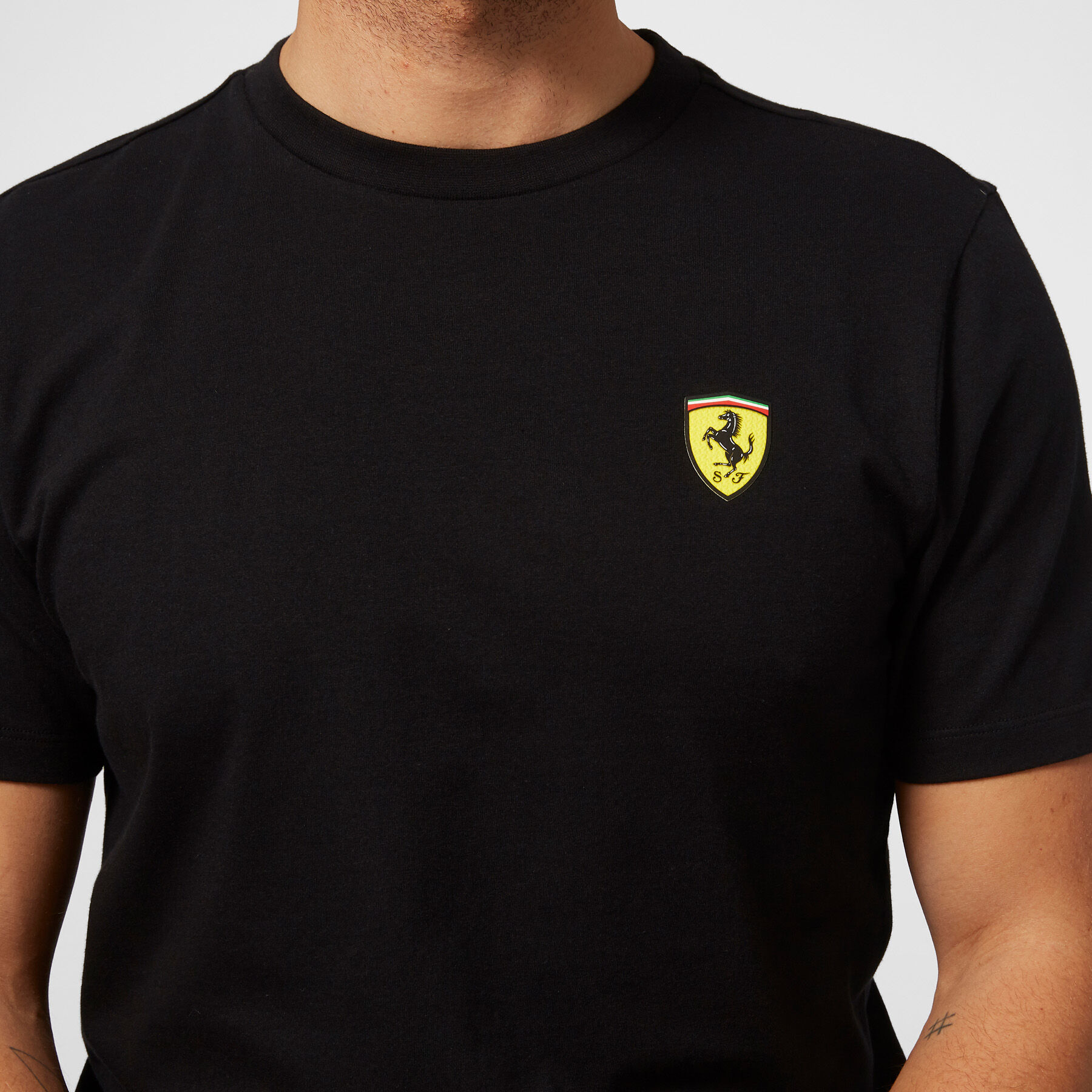 Ferrari t deals shirt black