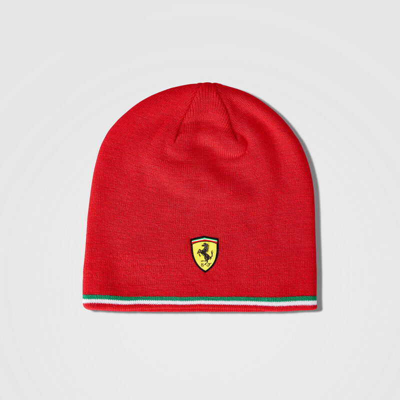 SF FW KNITTED BEANIE - red