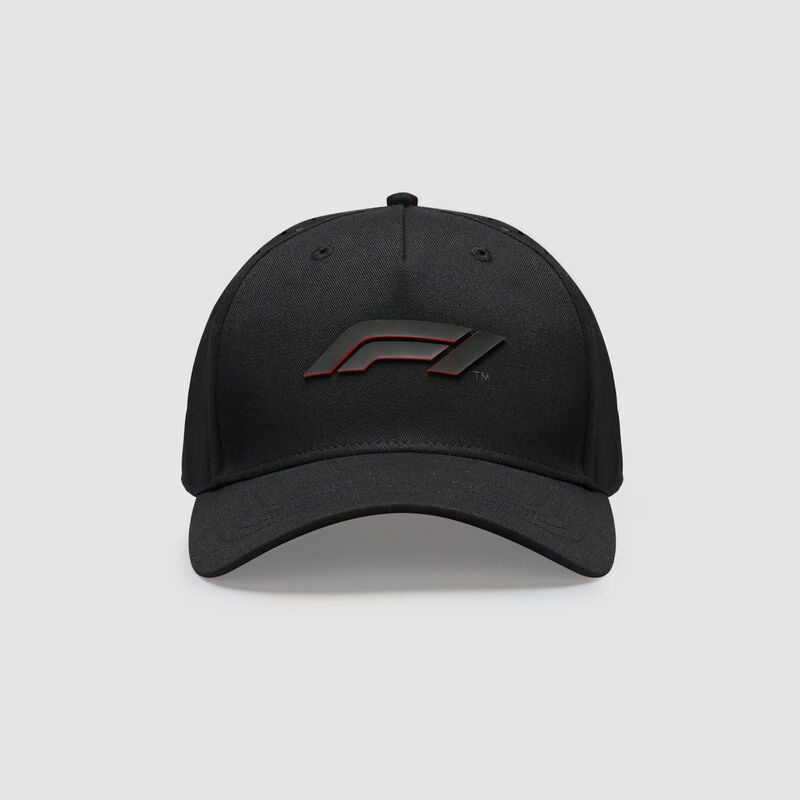 F1 FW 3D LOGO CAP - black