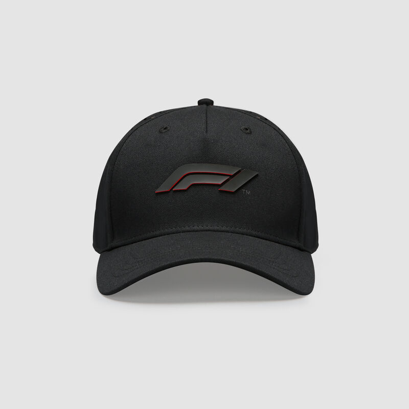 F1 FW 3D LOGO CAP - black