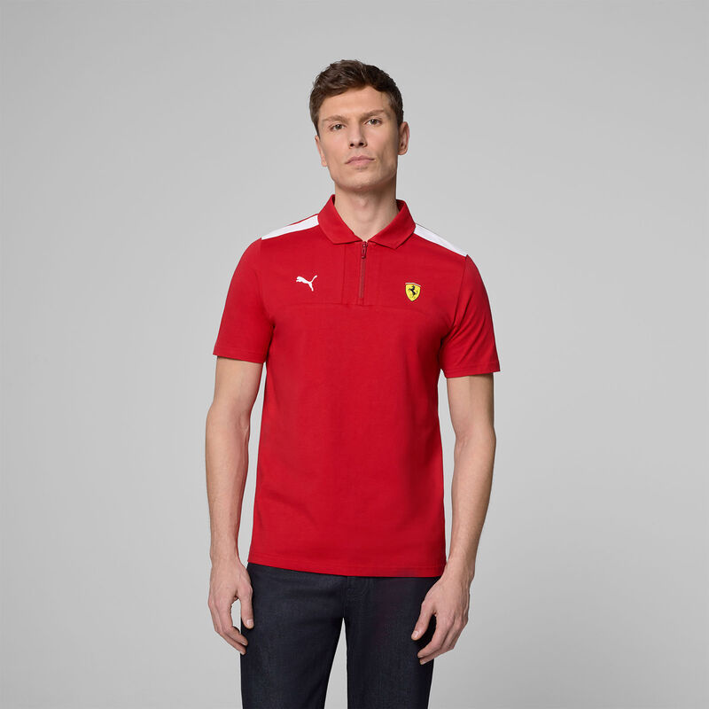 SF FW MENS POLO - red