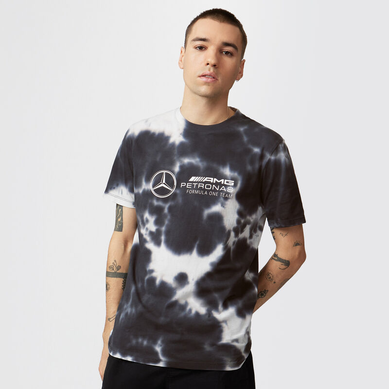 MAPF1 FW MENS TIE DYE TEE - grey