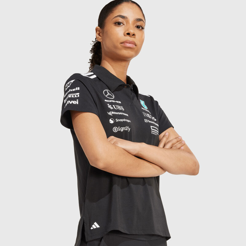 MAPF1 RP WOMENS TEAM POLO - black
