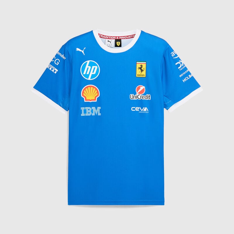 SF TEAM SE TEE MONZA - blue