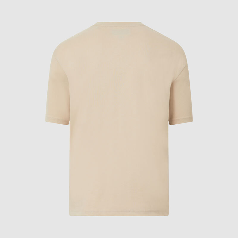 AMF1 FW LIFESTYLE STROLL TEE - beige