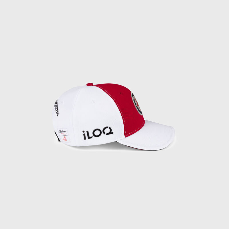 ALFA ROMEO RACING KIMI BB DRIVER CAP - red / white